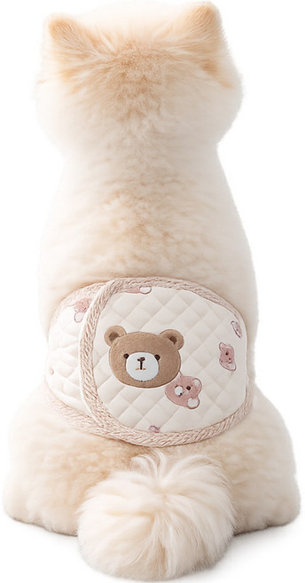 알로하모아 강아지 복대 매너벨트, 1개, 1개입, 중형