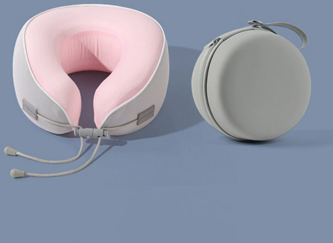 치프몰 메모리폼 쿨 목베개 원형 케이스