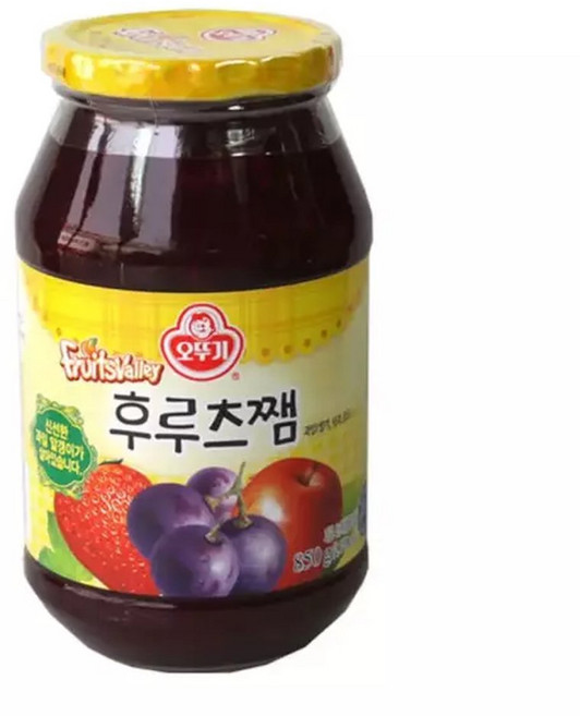 오뚜기 후루츠잼850g 과일 병쨈 병잼 쨈세트 과일쨈 쨈선물 선물용 용쨈, 850g