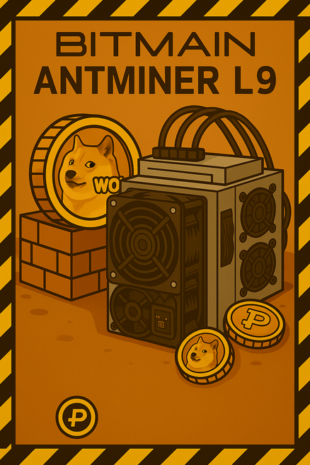 BITMAIN 비트메인 앤트마이너 L9 16G 도지코인 라이트코인 ASIC 아식채굴기, 16GB