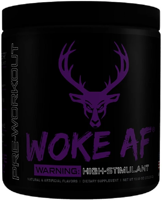 Bucked Up WOKE AF High Stim 프리워크아웃 30서빙, Grape Gainz, 1개, 30s, 369g - 쿠팡