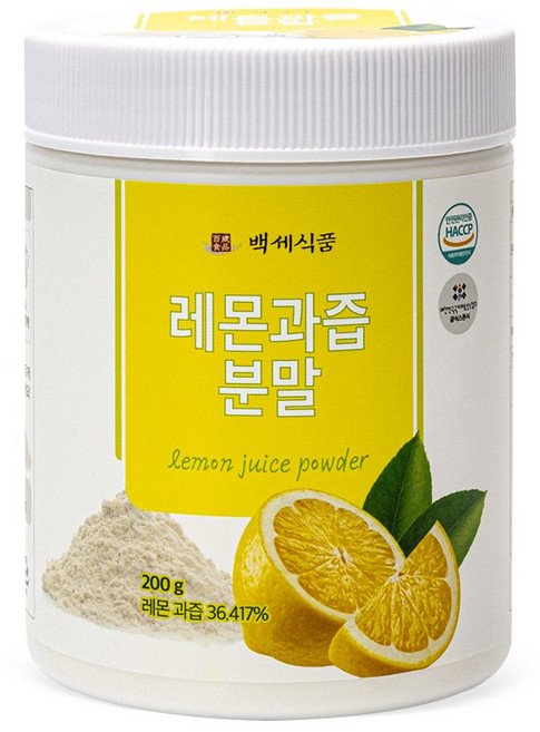 미국산 레몬과즙 분말 200g HACCP 인증제품, 1개