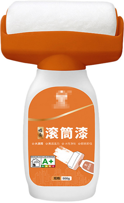 牆面滾筒漆 【1688小舖】 強力遮蓋 牆面修補漆 壁癌修補, 1個