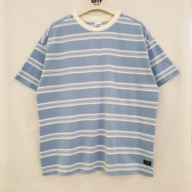 에스핏 부평점 @@공용티셔츠@@ 스트라이프포인트! 가볍고 편안한착용감! 데일리반팔티셔츠!!!
