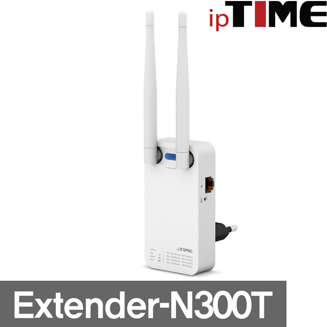 ipTIME 무선확장기, (IPTIME정품)EXTENDEr/N300T, 1개