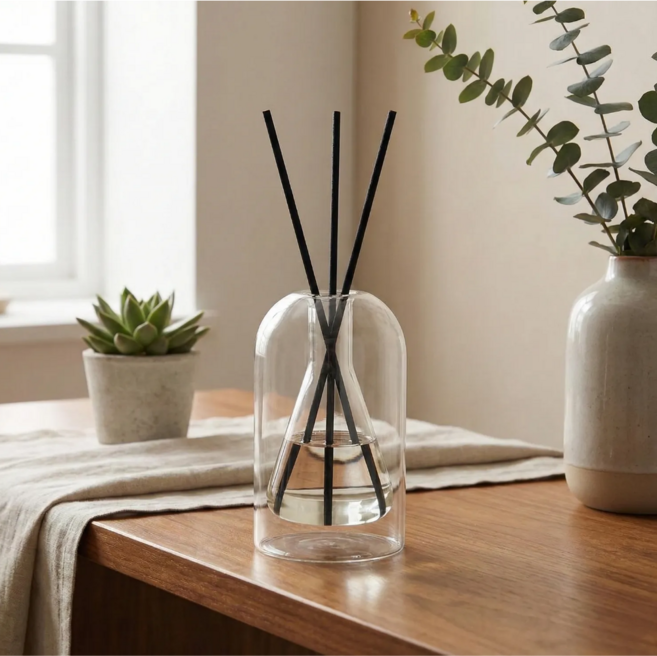 프라니 인테리어 디퓨저 공병 스틱 세트, 1개, 130ml, 삼각형