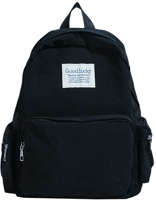 슬링업 감성 데일리 워싱 나일론 백팩 가벼운 방수 가방 여대생 가방 책가방