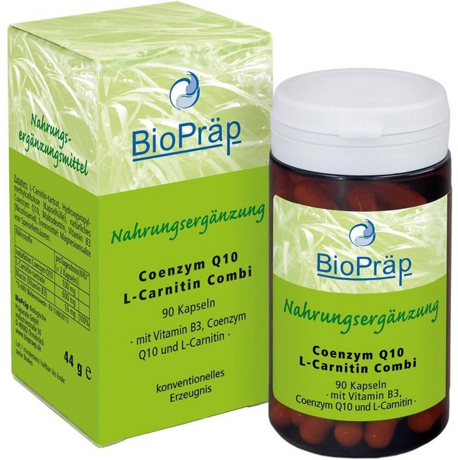 바이오프렙 코엔자임Q10 L-카르니틴 콤보 90캡슐, 1개, 90정