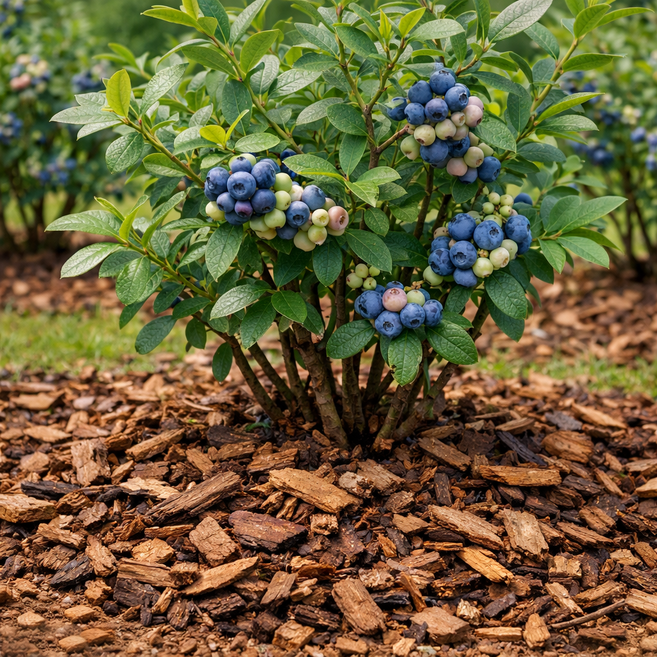 미송유통 소나무 바크 블루베리/아로니아 전용 4호 뉴송바크, 1개, 50L