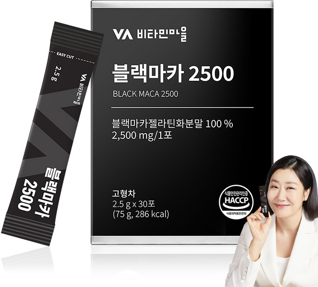 비타민마을 블랙마카 2500, 75g, 1개