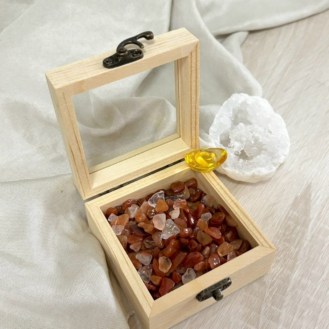 紅兔毛碎石 紅髮晶 能量晶石 增強行動力 提升自信勇氣 領導氣場