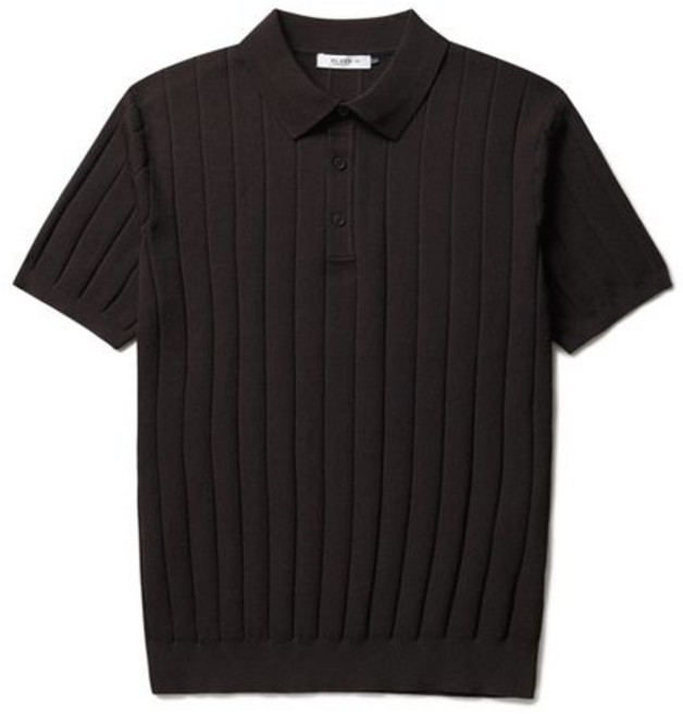 올젠 남성 간절기 골지 반팔 카라티 ZOF3ET1301BR