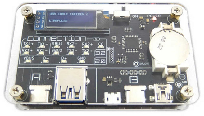 USB USB CABLE CHECKER 2 ADUSBCIM 비트 트레이드 원 케이블의 성능을 확인할 수 있는, 1개