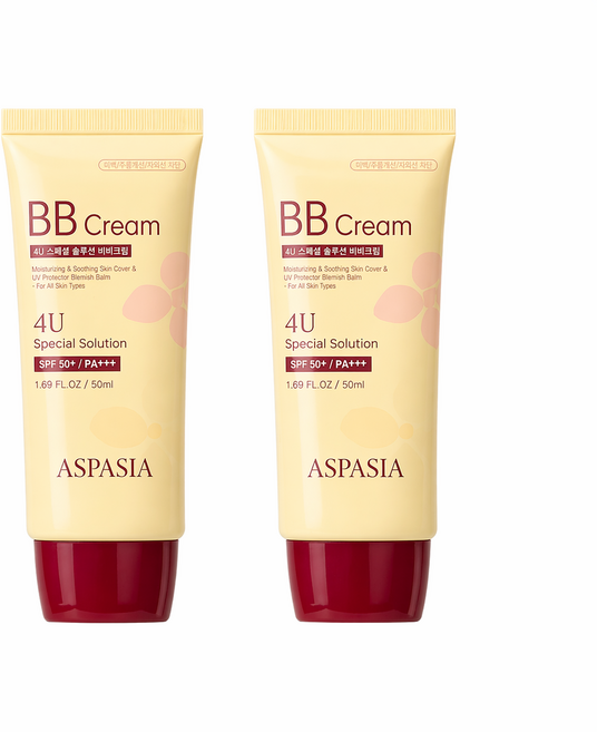 자외선차단 썬 비비크림 50ml 2개 구성, 자외선차단 비비크림 2개, 1개