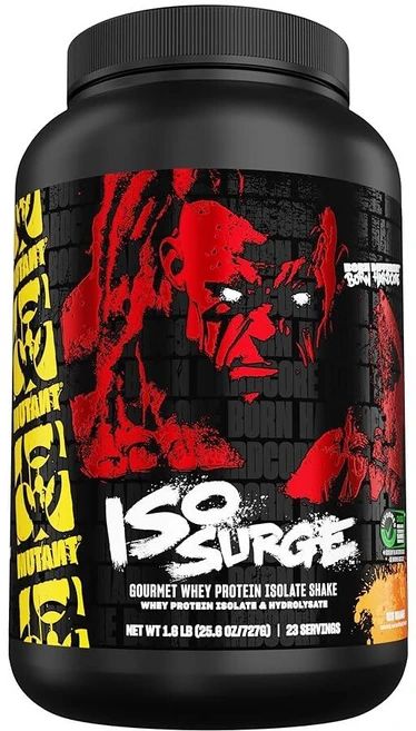 Mutant ISO Surge 분리 유청 단백질 파우더는 빠르게 작용하여 회복 근육 강화 벌크 및 근력 0.7kg(1.5파운드) - 빅 오렌지 드림시클, 1.6 Pound (Pack of 1), 1개 - 쿠팡