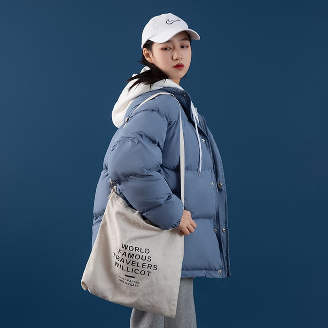 남여공용 베이직 캐주얼 패딩 자켓