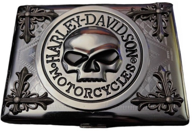 MASTERMIND PARIYA 銀色大骷髏煙盒