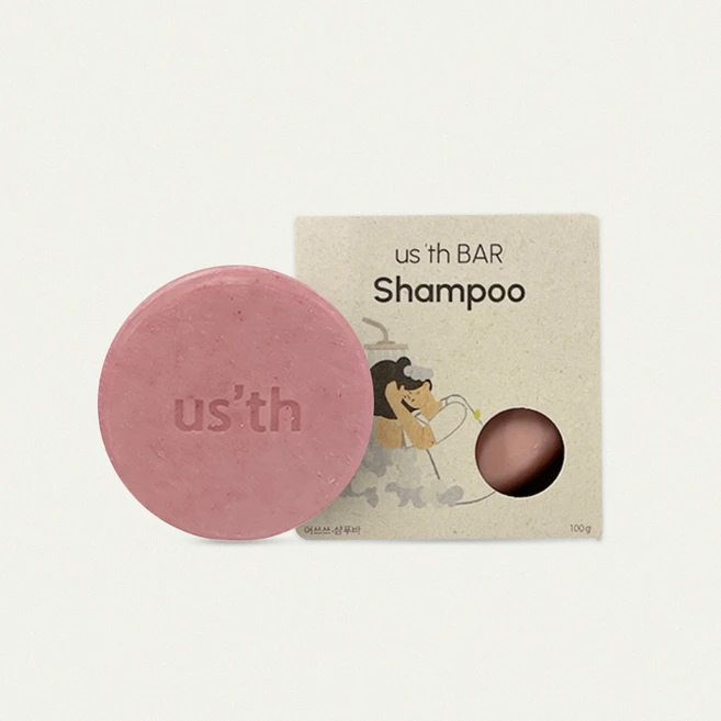 어쓰쓰 샴푸바 두피저자극 실리콘 계면활성제프리, 1개, 100g - 쿠팡