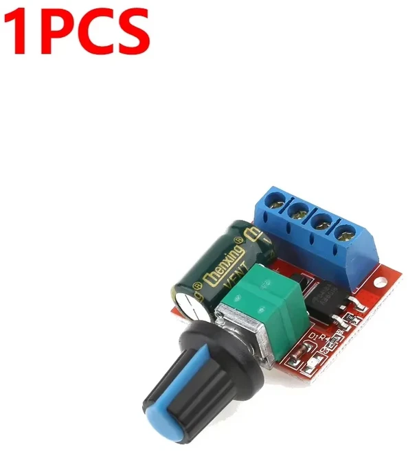 50-1pc 5A 90W PWM 12V DC 모터 속도 컨트롤러 4.5V-35V 저전압 드라이브, 03 1pcs