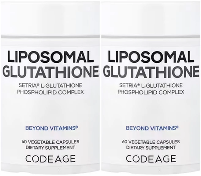 코드에이지 2개X 리포소말 글루타치온 캡슐 60정, 2개 - 쿠팡