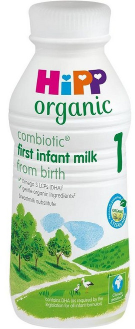 HiPP 1 Infant Baby Milk Formula 힙 1단계 영아 액상 분유 470ml