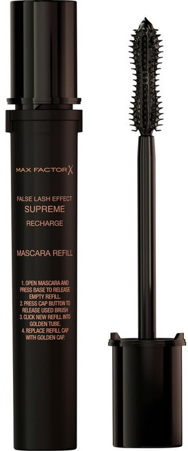 맥스 팩터 마스카라 폴스 래쉬 슈프림 리필 MAX FACTOR Mascara False Lash Effect Supreme Recharge Refill Black 8ml, 1개