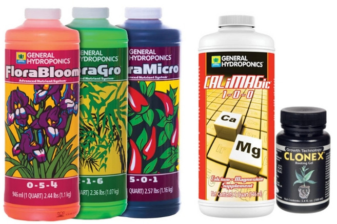 General Hydroponics Flora Series Calimagic Clonex 세트, 1세트