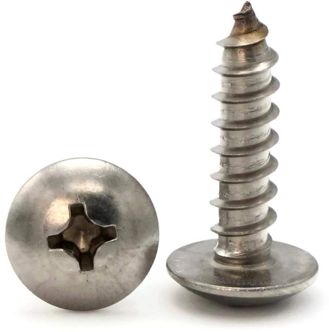 굿나잇몰 스텐 트러스 머리 피스 1종 나사 못 M3 M3.5 M4 M5 M6 개당 소량 낱개, 스텐 트러스머리 1종 태핑나사, M4(4mm), 8mm, 1개