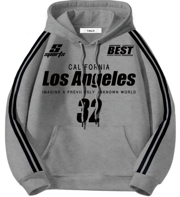 몰토벨리노 토르소 TST 오버핏 로스엔젤리스32 소매두줄 후드티