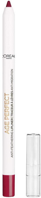L'Oréal Paris Age Perfect 페더링 방지 립 라이너 플레밍 카민, Perfect Burgundy, 완벽한 버건디, 1