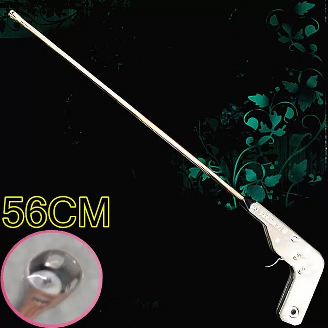 전기충격봉 휴대용 스턴건 삼단봉 소지가능 방어 가축 양돈장 배터리 테이저건 축사 56CM, 1개, G. 56CM 펄스 식당 부적합 배터리 불필요 충전 불