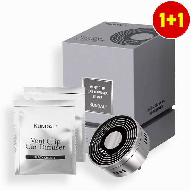 2개쿤달 클래식 무드 딥퍼퓸 차량용 방향제 클립형 총 2개