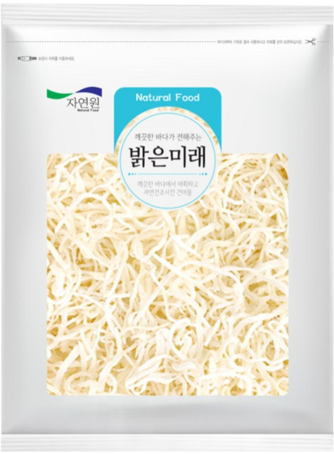 국내가공 상급 진미채 500g 선별포장 파지없는 페루산 오징어채 백진미채, 1개