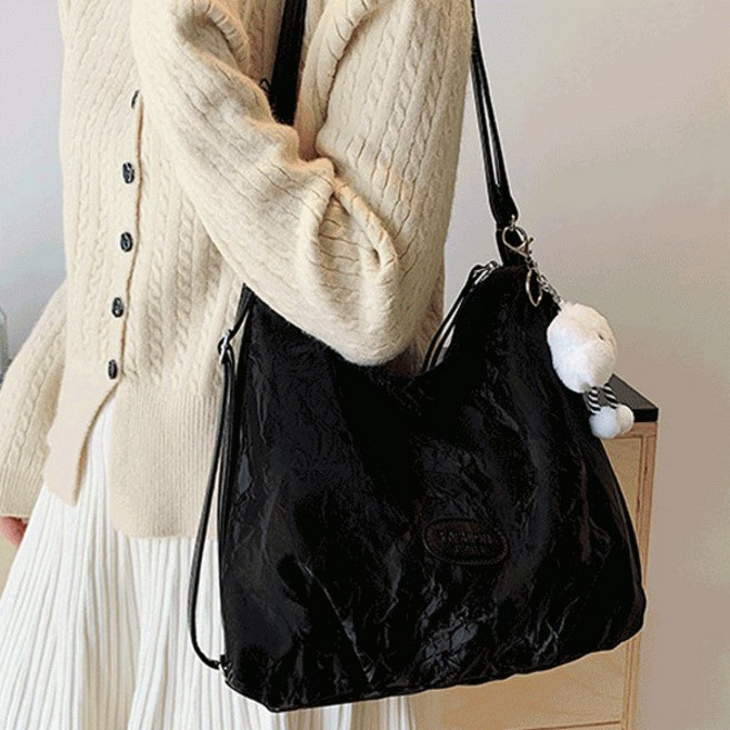 백팩 가방 데일리 캐주얼 크로스 숄더 메신져 포레스트백 스트링락 버킷백