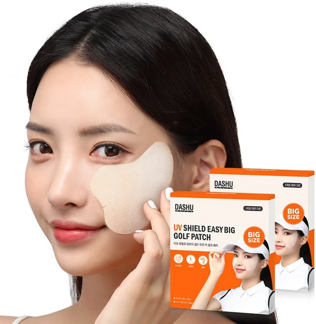 다슈 데일리 유브이 쉴드 이지 빅 골프 패치 5회분, 2개 - 쿠팡