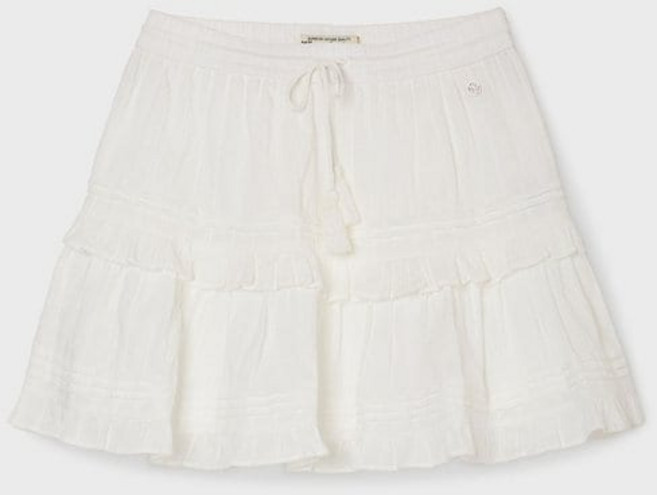 매장정품 WHO.A.U 후아유 Dobby Short Tiered Skirt WHWHG2535F 1779233