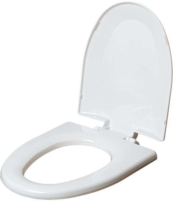 클린 변기커버 뚜껑 양변기시트, 1개, 화이트