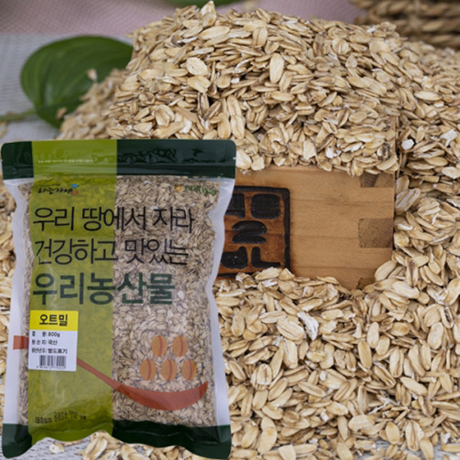 함양농협 하늘가애 오트밀 800g, 1개