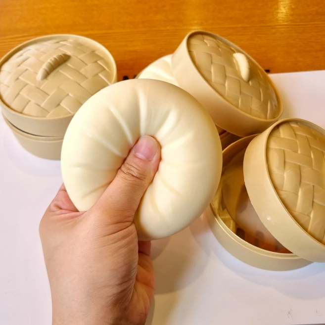 모디크 만두 찜통 말랑이 주물럭, 기본, 100g, 1개 - 쿠팡