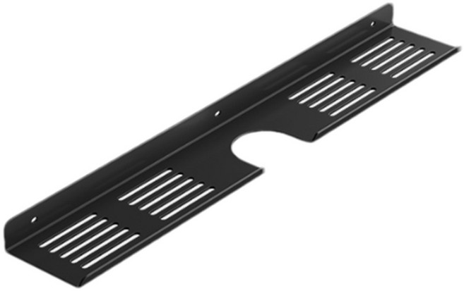 욕실 주방 세면대 수전 수납 물빠짐 다용도 선반, U형 블랙, 1개