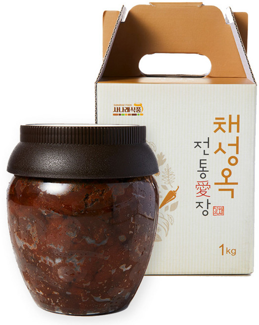 사나래식품 채성옥 강원도 막장 900g 간장안뺀 된장 까막장 막된장, 1개, 2kg