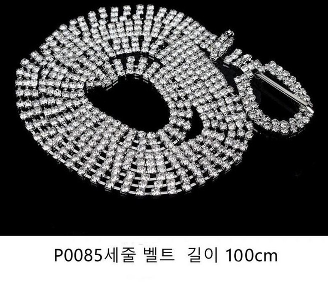 믿음상 큐빅 벨트 여성 패치 패션 핫피스 벨트 허리띠