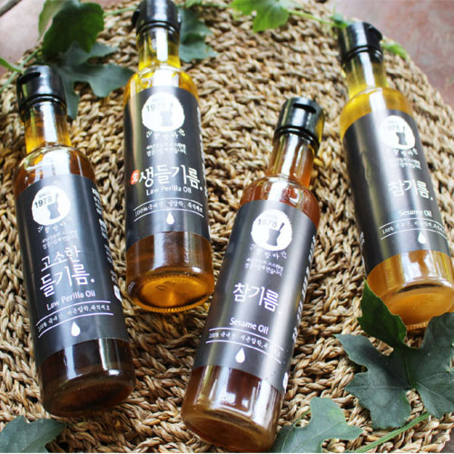 배부른사람들 국산 100% 산지직송 저온압착 참기름 180ml, 1개