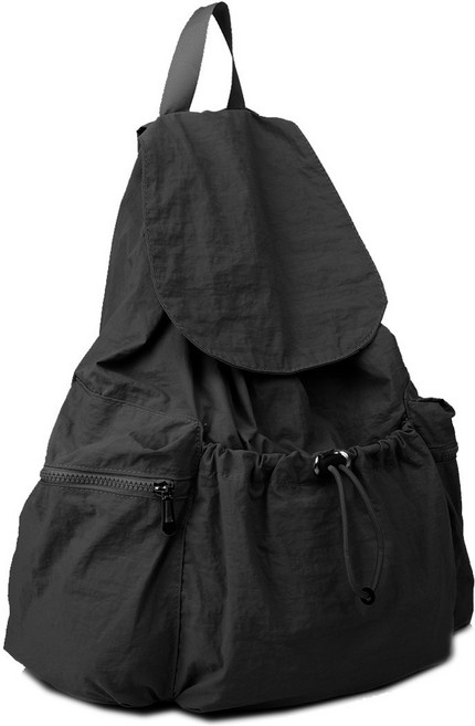 가벼운 경량 스트링 덮개 무광 무지 내츄럴핏 데일리 스트릿 여행 가방 백팩 시어서커 바스락 후다