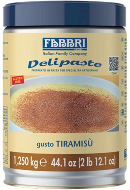 Fabbri Delipaste 파브리 델리페이스트 티라미수 플레이버링 젤라또 아이스크림용, 1개, 1.25kg