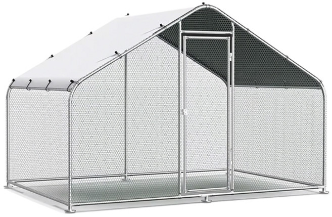 조립식 닭장 양계장 사육장 조류 오리 토끼 새장 야외 대형 견사 케이지, 1개