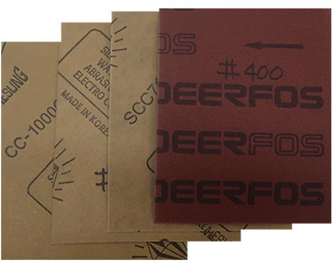 크린라이트 헤드라이트복원용사포-A 라이트복원용사포1세트-4장