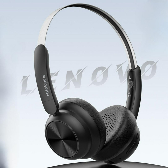 고음질 레트로 무선 헤드폰 여성용 헤드셋 블루투스 5.4 하이파이, 무선 헤드셋, 블랙