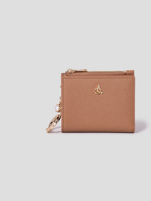 [빈폴ACC](BE51A4M10C)루시 사피아노 2단 지퍼 지갑 - 브릭