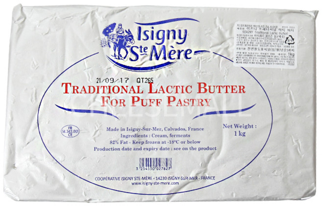 이즈니 트레디셔널 락틱 버터 1kg (무염), 1개